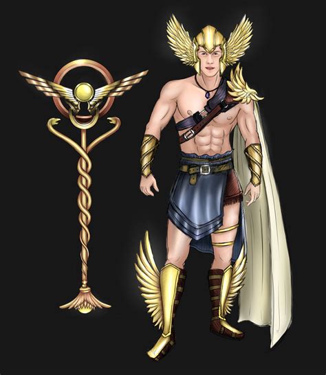 hermes of the greek gods.